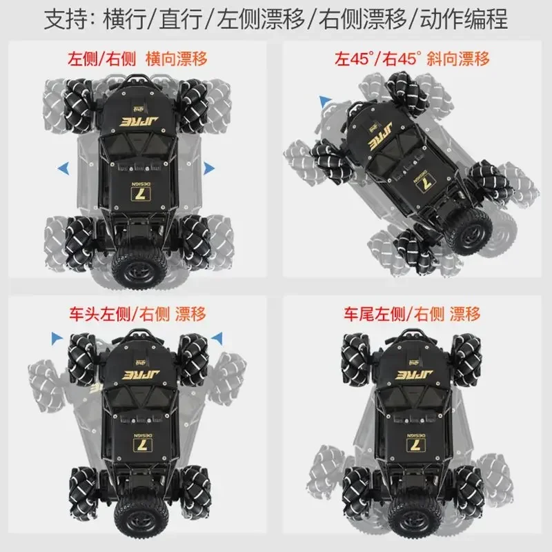 4WD Stunt RC Car Gesture Induction Deformation Twist Climbing Radio Controlled Car Electronic Toys for Kids Boys Adults