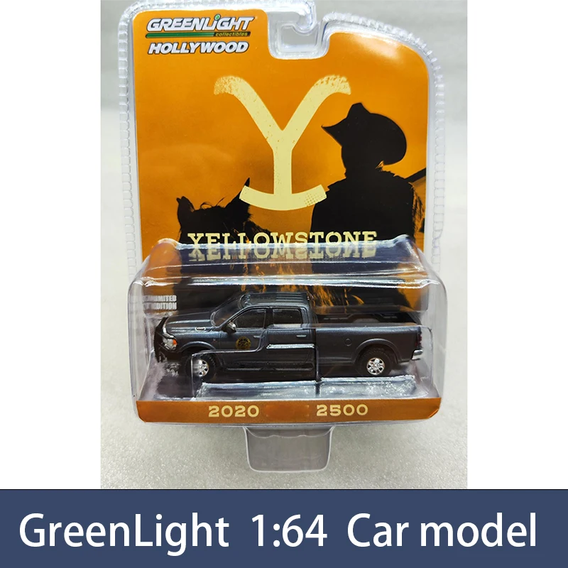 

Greenlight масштаб 1:64 2020, черный пикап, модель автомобиля из сплава, коллекция украшений, сувенир для взрослых, подарок, статический дисплей