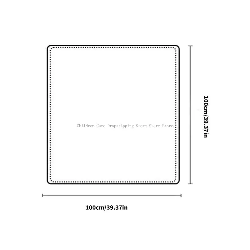 Manta algodón con ribete encaje delicado para bebé, manta cómoda para bebé