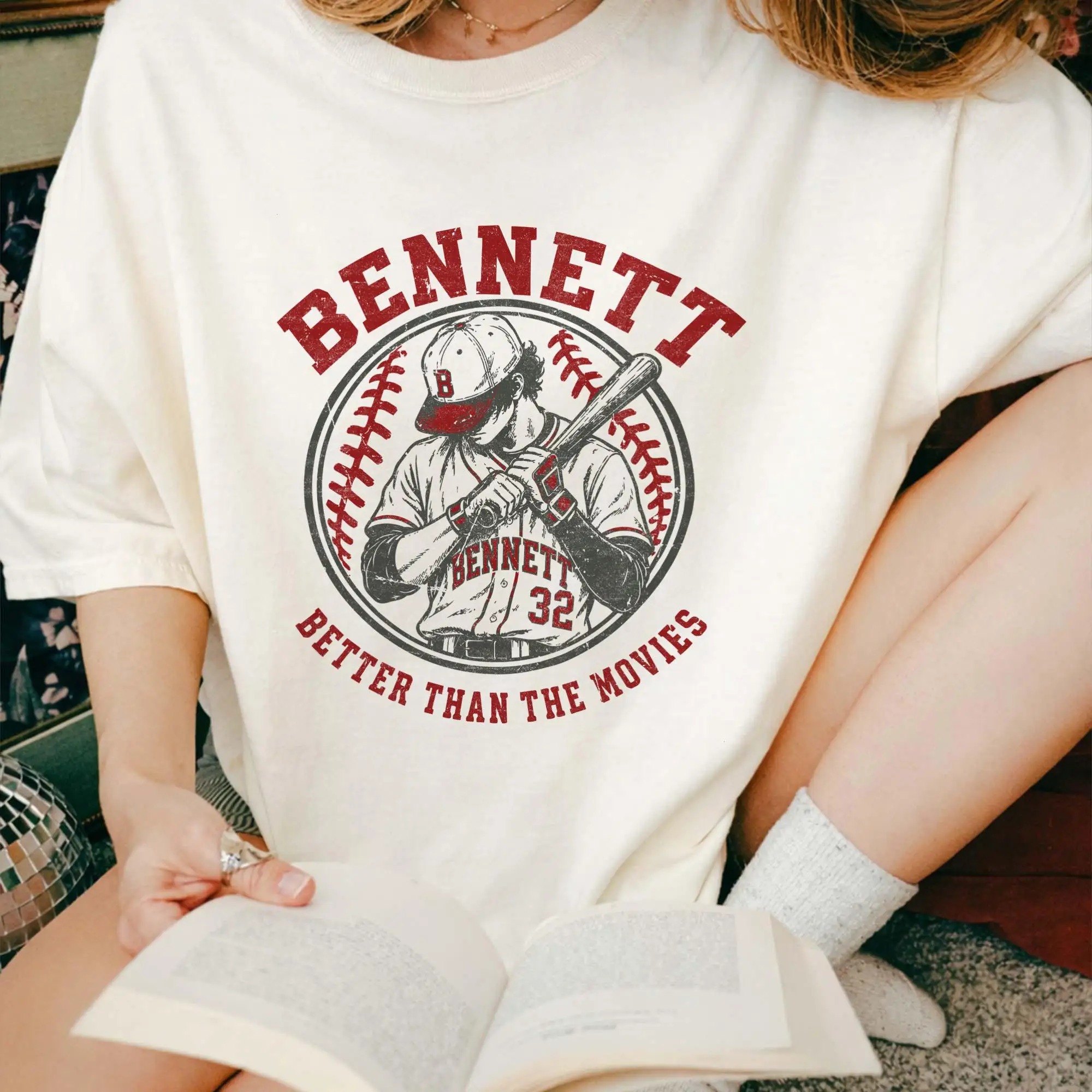 BENNETT Shirt, Vintage Better Than The Movies, Lynn Painter Book Tee T-shirt