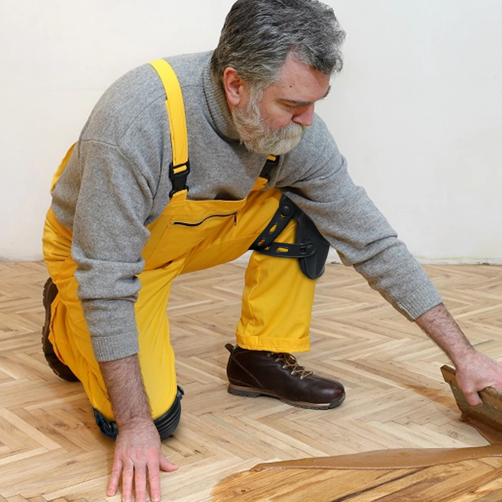 MELOTOUGH Robocze nakolanniki dla mężczyzn, kobiet, budownictwo, podłogi, dachu - wygodne i antypoślizgowe