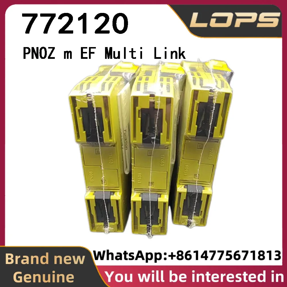 PNOZ m EF Multi Link Pilz 772120 safety relay, brand new original genuine, large quantity in stock, welcome to inquire