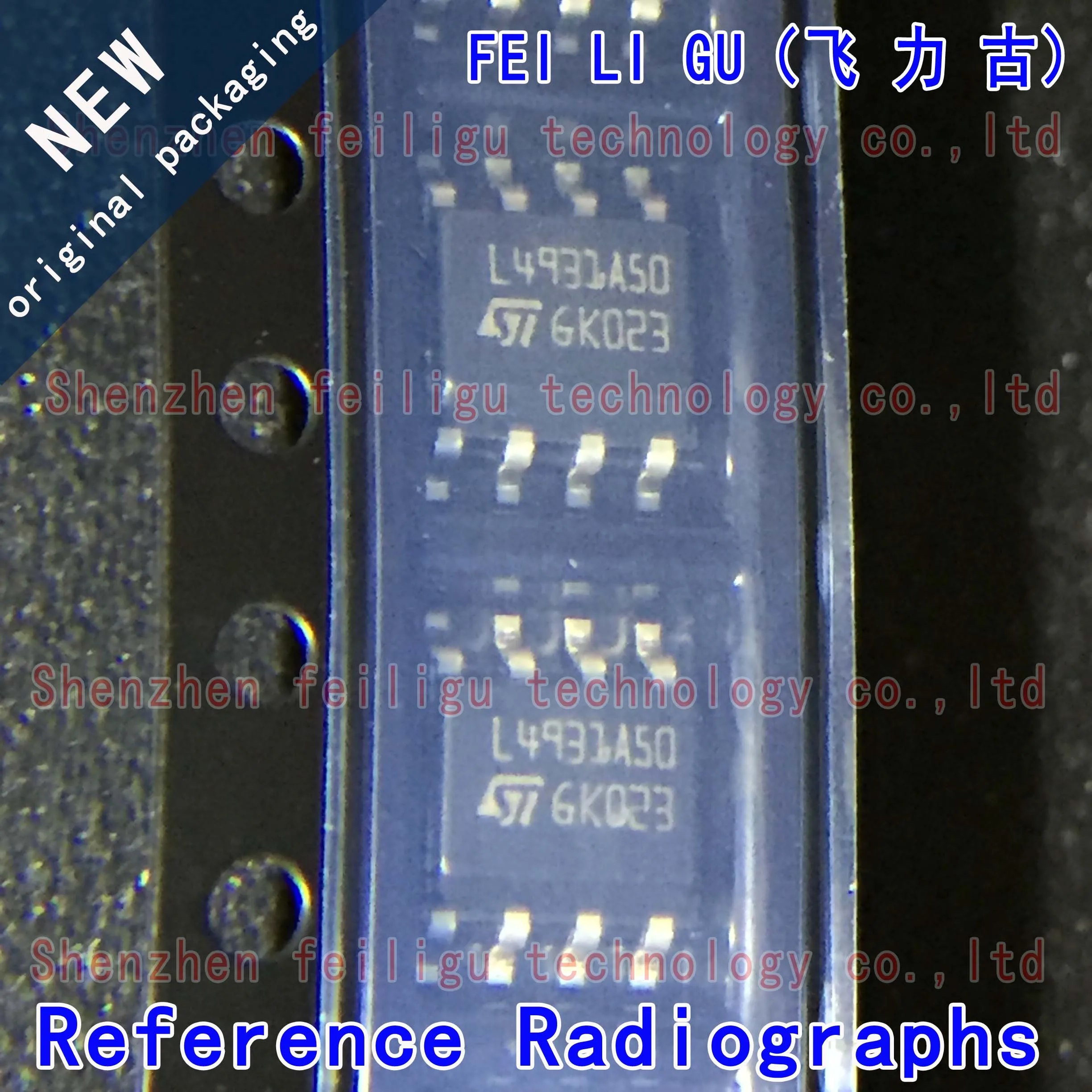 

5 ~ 50 шт., новинка 100%, оригинальная фотовспышка L4931ABD50 L4931AD50, трафаретная печать: 493A5 0 фотовспышка: линейный чип регулятора SOP8