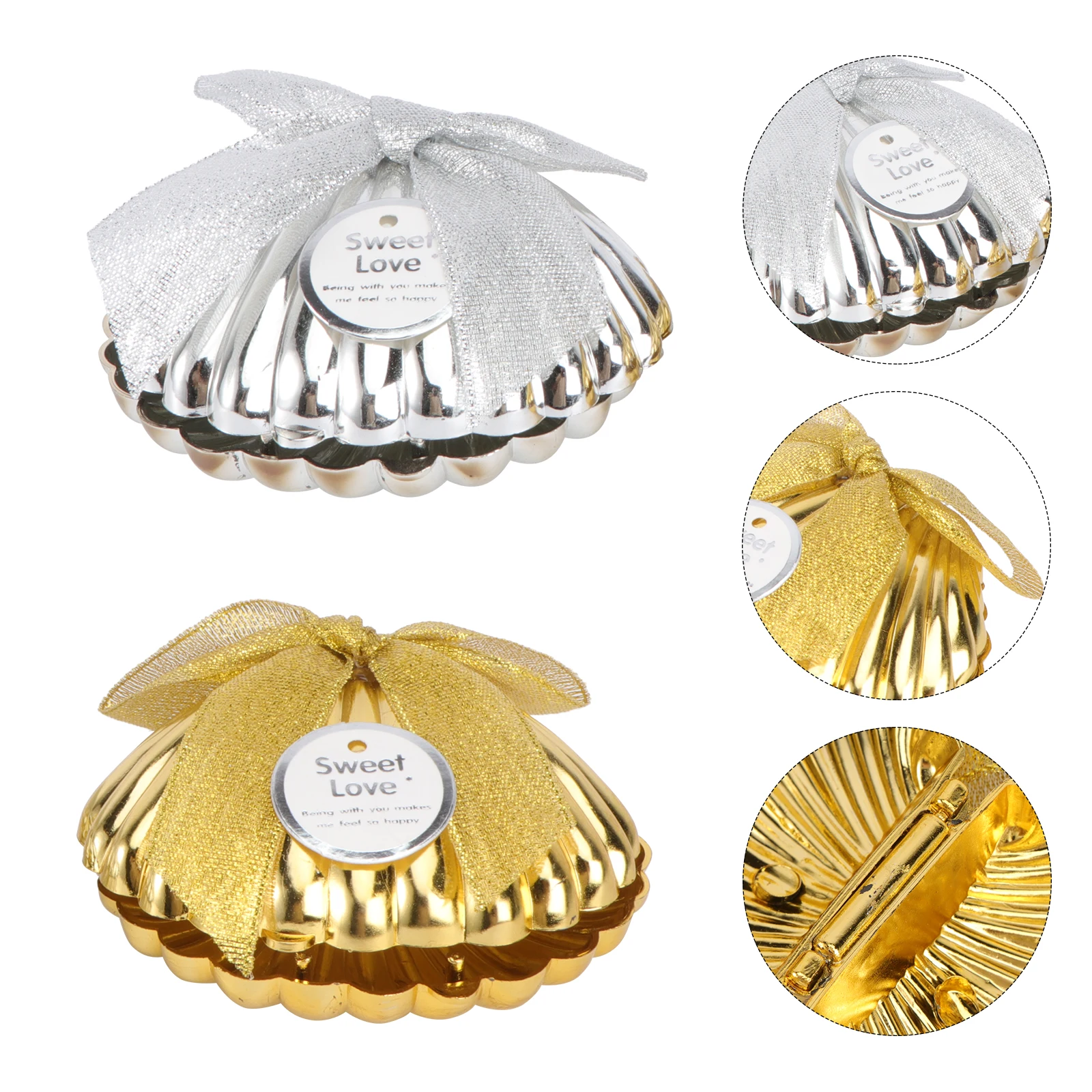 

20 PCS Lightweight Candy Box Gift Container Decorations Chocolate Compact