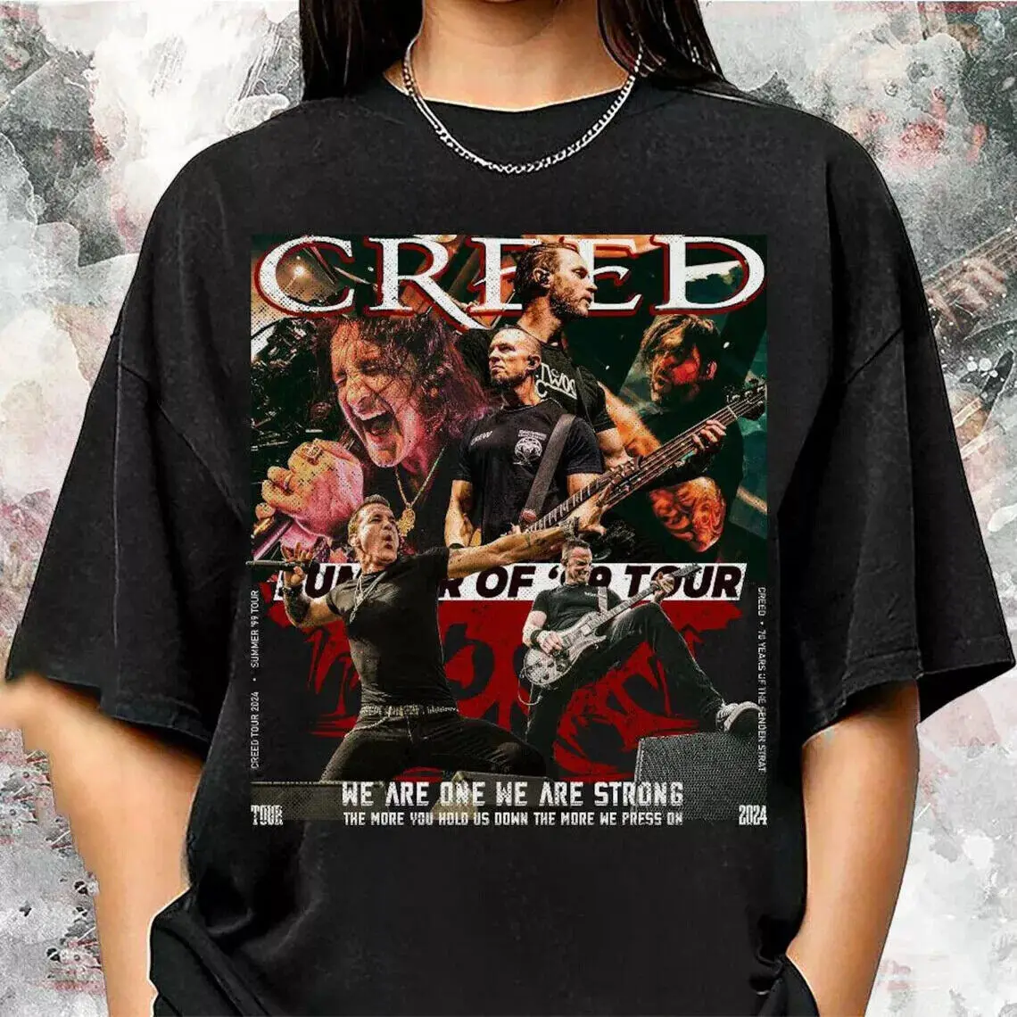 Creed Band 2024 Tour Summer Of 99 Tour Shirt 2024 S-5XL