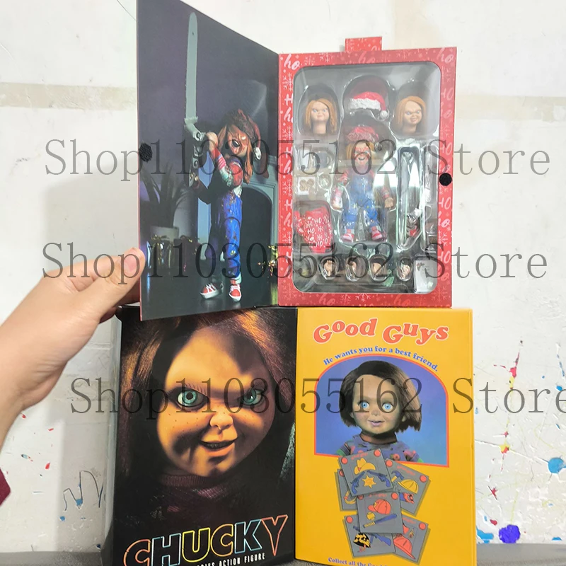 NECA Good Guys Ultimate Chucky Doll Child's Play PVC Action Figure Model Toys Birthday Gift