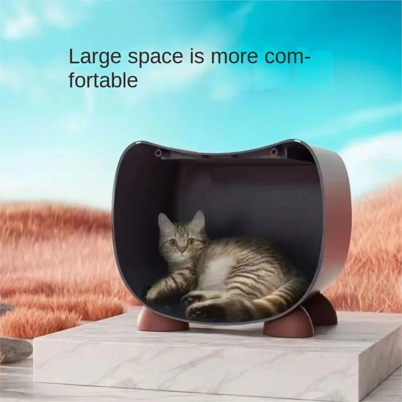 Enclosed Cat Litter House Winter Capsule Warm House PP Material Super Large All Seasons Summer Winter Dropshipping