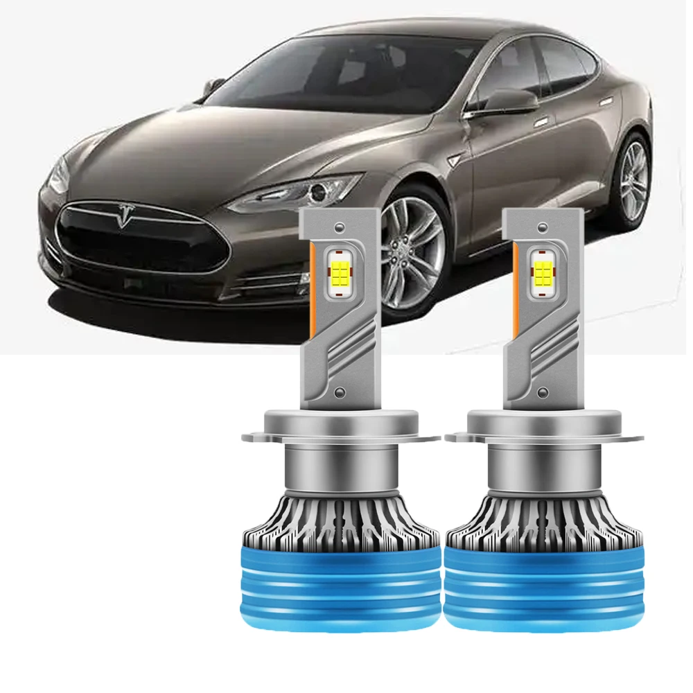

2PCS H7 HeadLight LED Car Lamps High Power 180W Single Copper tube 20000LM Car Bulbs 6000K DC12V Cooling fan design