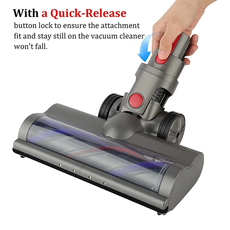 رأس فرشاة مكنسة كهربائية ، أداة تنظيف الأرضيات ، توربين كهربائي ، ملحقات Dyson V7 ، V8 ، V10 ، V11 ، V15