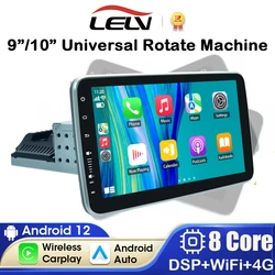 Lelv 1Din Car Radio Multimedia Player Detachable Panel 9