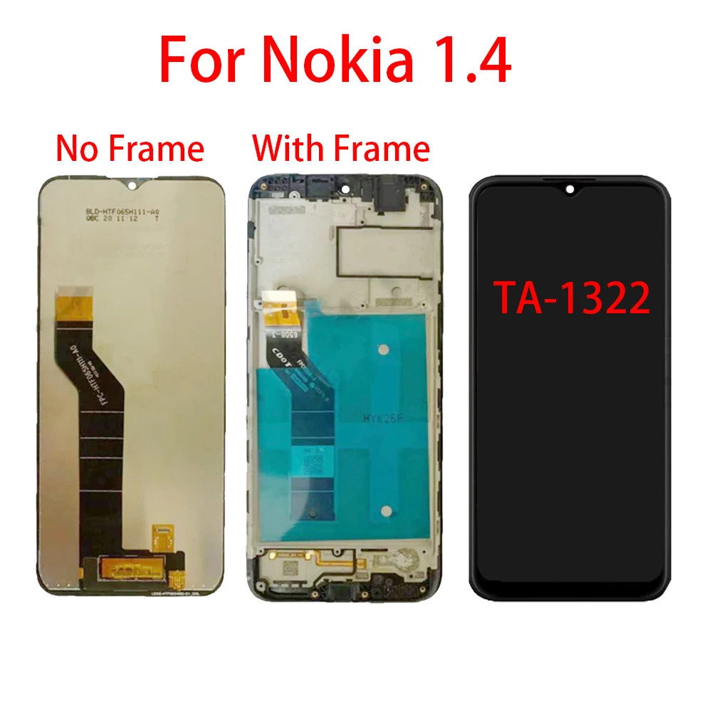 LCD Screen For Nokia 1.4 2.2 2.3 2.4 3 3.1 3.4 4.2 5 5.4 5.4 5.4 6 8 6.1 7 Plus X6 C2 LCD Display Touch Screen Assembly