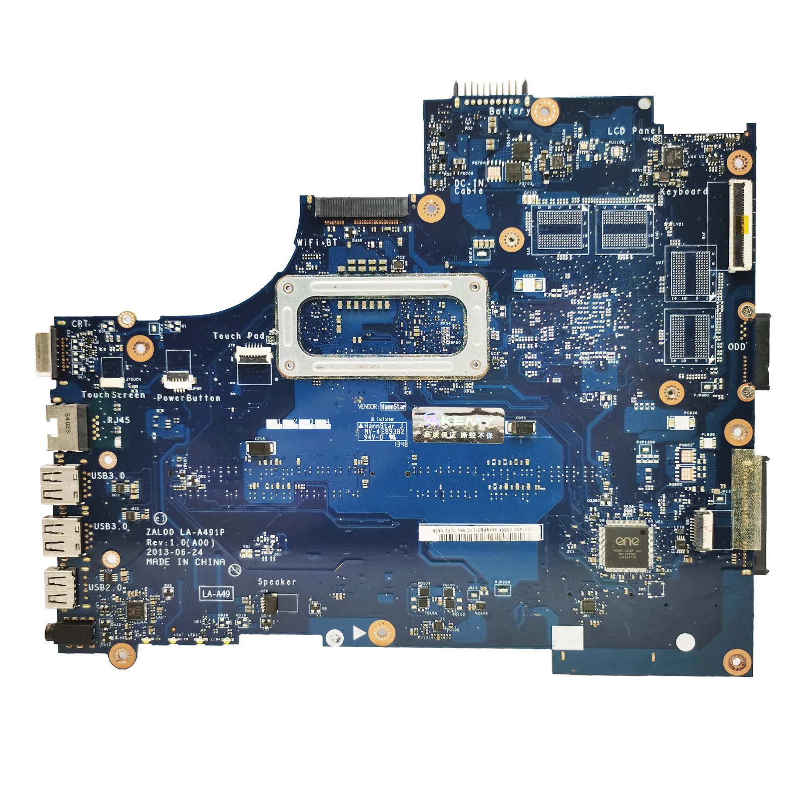 LA-A491P Laptop Motherboard For Dell Latitude 3540 Notebook Mainboard 08MDVW 06TJHN 0DXN93 I3-4010U CPU