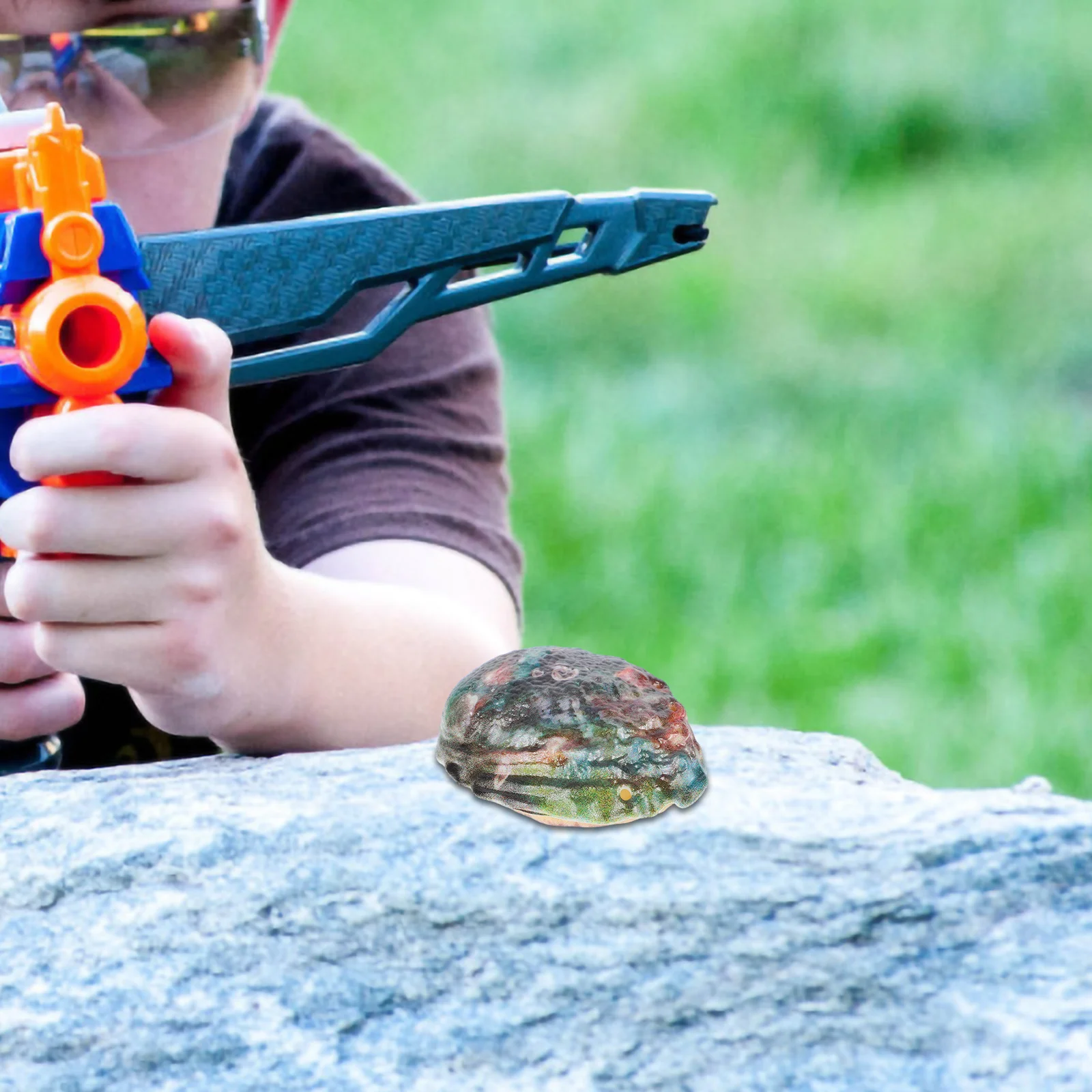 4 قطعة أذن البحر الصحافة نوع بخاخ الماء تصميم فريد من نوعه آمنة حواف ناعمة الصيف شاطئ بركة في الهواء الطلق متعة وهمية أذن البحر قذيفة لعبة الماء #1