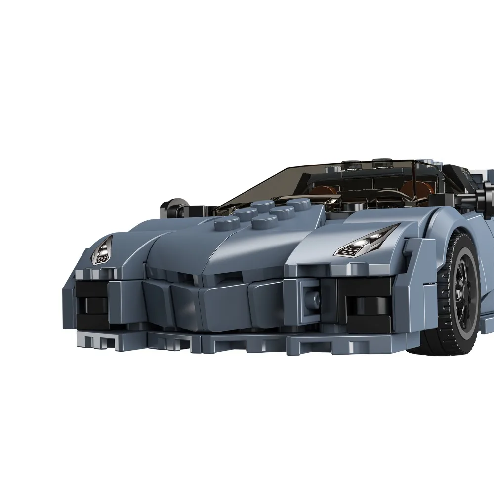 442PCS Hypercar City Speed Building Kit Technical Sports Car Model STEM Toy for Kids
