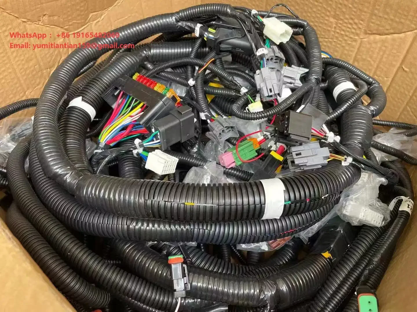 For Komatsu PC200-8MO & Kobelco 200-8 Excavator Parts, Brand New Complete Vehicle Wiring Harness