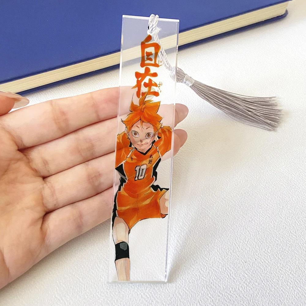 Anime Haikyuu!! Cosplay Exquisite Cartoon Crystal Bookmark Pendant Backpack Decoration Ornaments Send Friend Birthday Xmas Gift