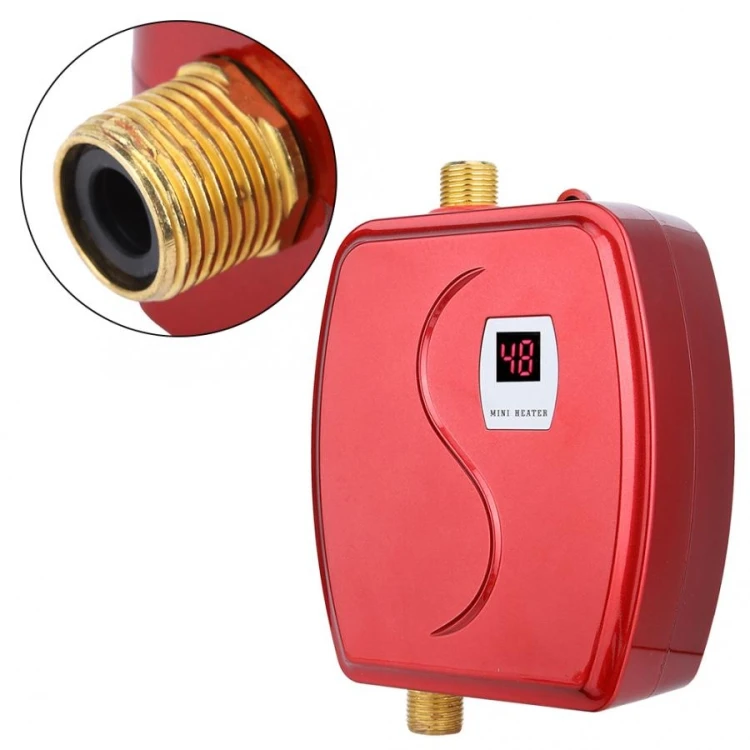 Genuino 3800W Mini Elettrico Senza Serbatoio Riscaldatore di Acqua Calda Istantanea Bagno Cucina Lavaggio Acqua Caldaia Elettrodomestico Da Cucina