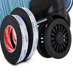 Luggage Wheels Soundproof Sticker Trolley Case Silent Sticker Reduce Noise Suitcase Wheels Cover