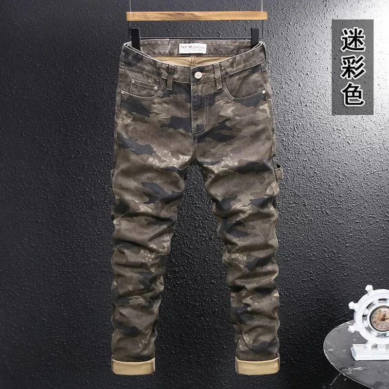 

Модные брюки для мужчин на осень и весну: американские винтажные прямые рабочие брюки с принтом, повседневные свободные спортивные брюки высокого качества