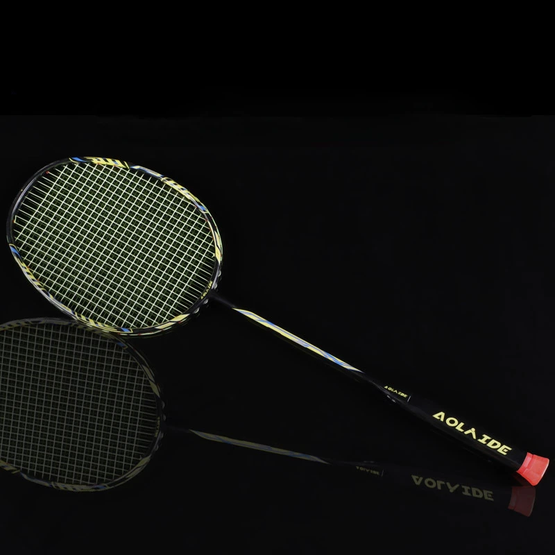 

Full Carbon High Pound and Durable All-in-one Badminton Racket, Ultra-Light Feel, Easy Swing, Single Racket