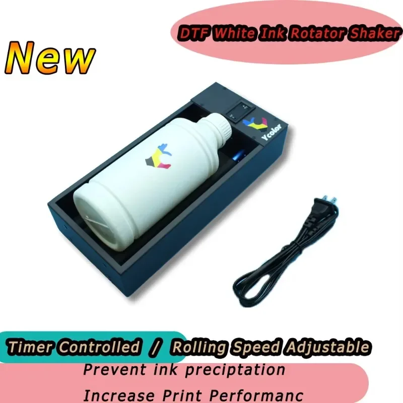 White DTF Ink Shake Rotator Prevent Ink Precipitation