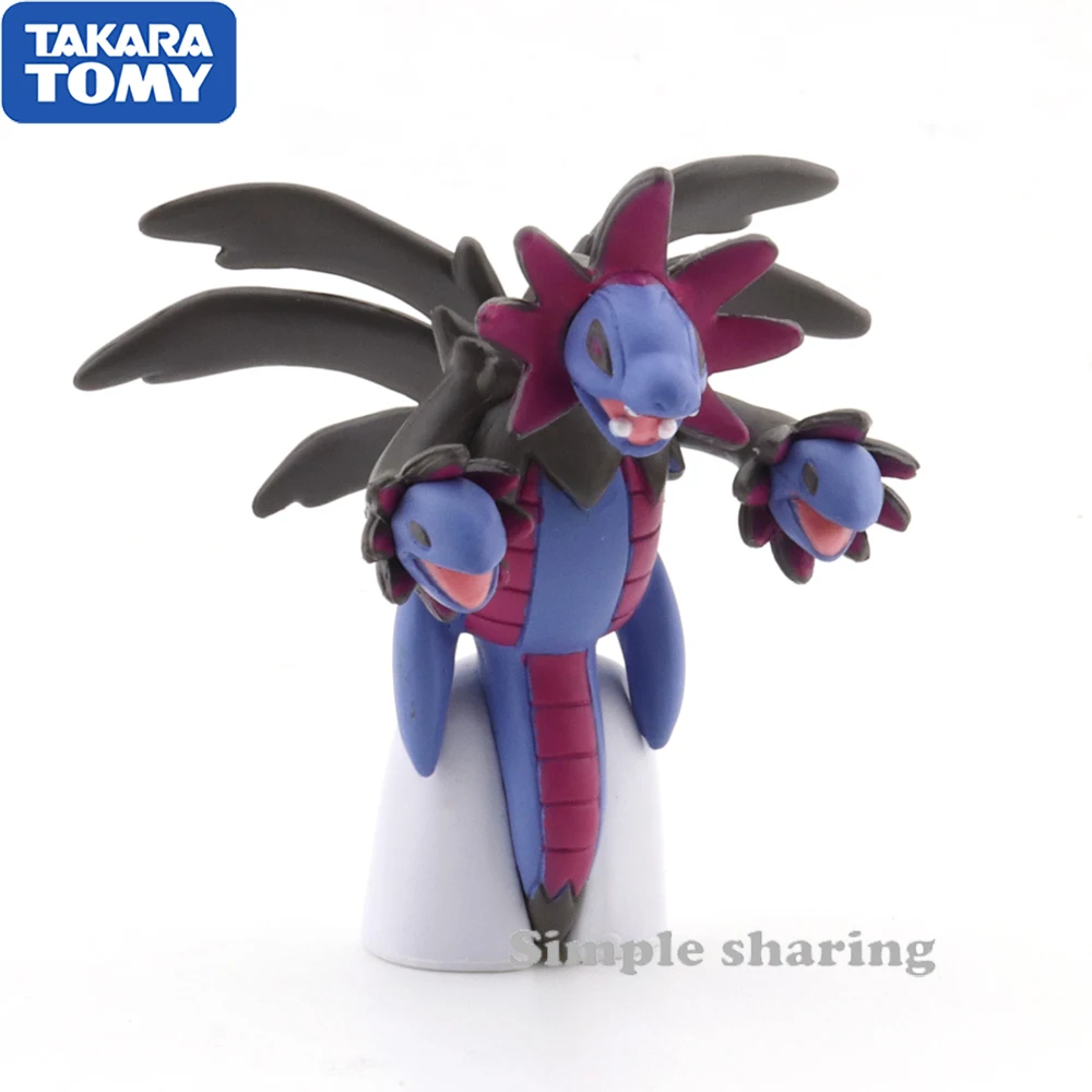 Takara Tomy  Tomica Pokemon Pocket Monsters Moncolle 3-5cm Mini Resin Anime Figure Toys For Children Collectibles MS-44 Hydreigo