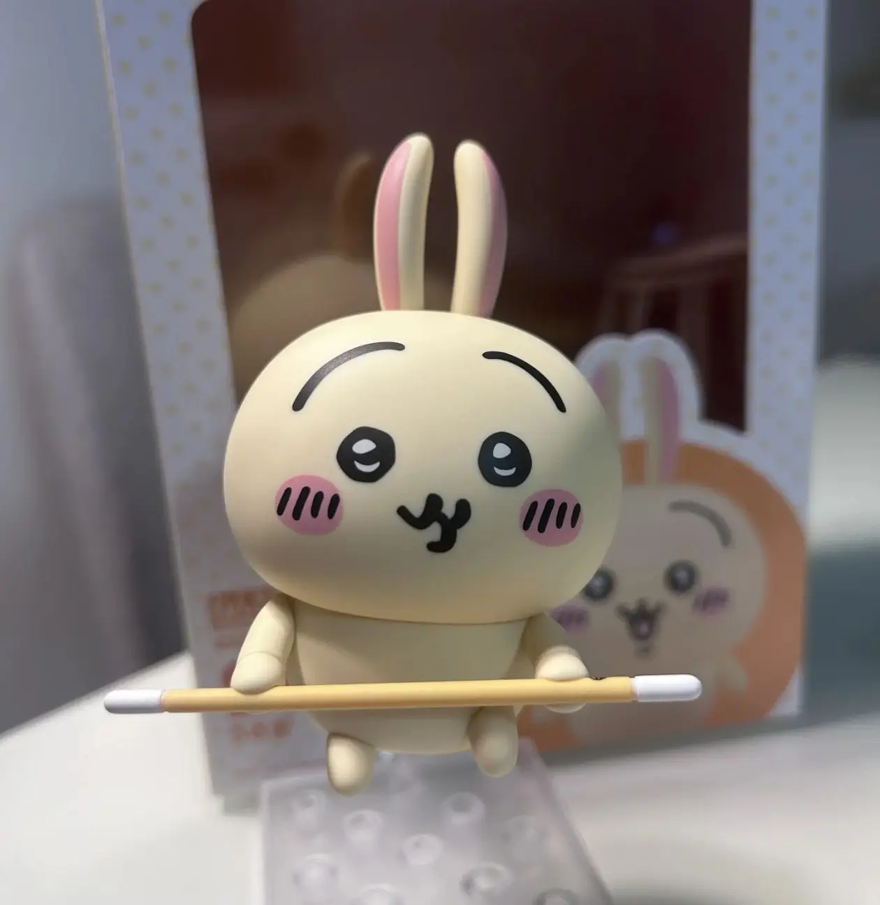 Figura de acción de Anime Chiikawa Usagi Kawaii, estatua de modelo bonito, muñeca coleccionable para decoración de escritorio, regalo de cumpleaños para Festival