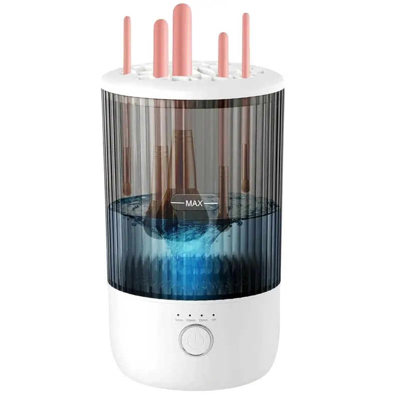 

【PARTY】Electric Makeup Brush Cleaner, Automatic Makeup Brush Cleaner Machine, Rechargeable Battery For All Brush Sizes