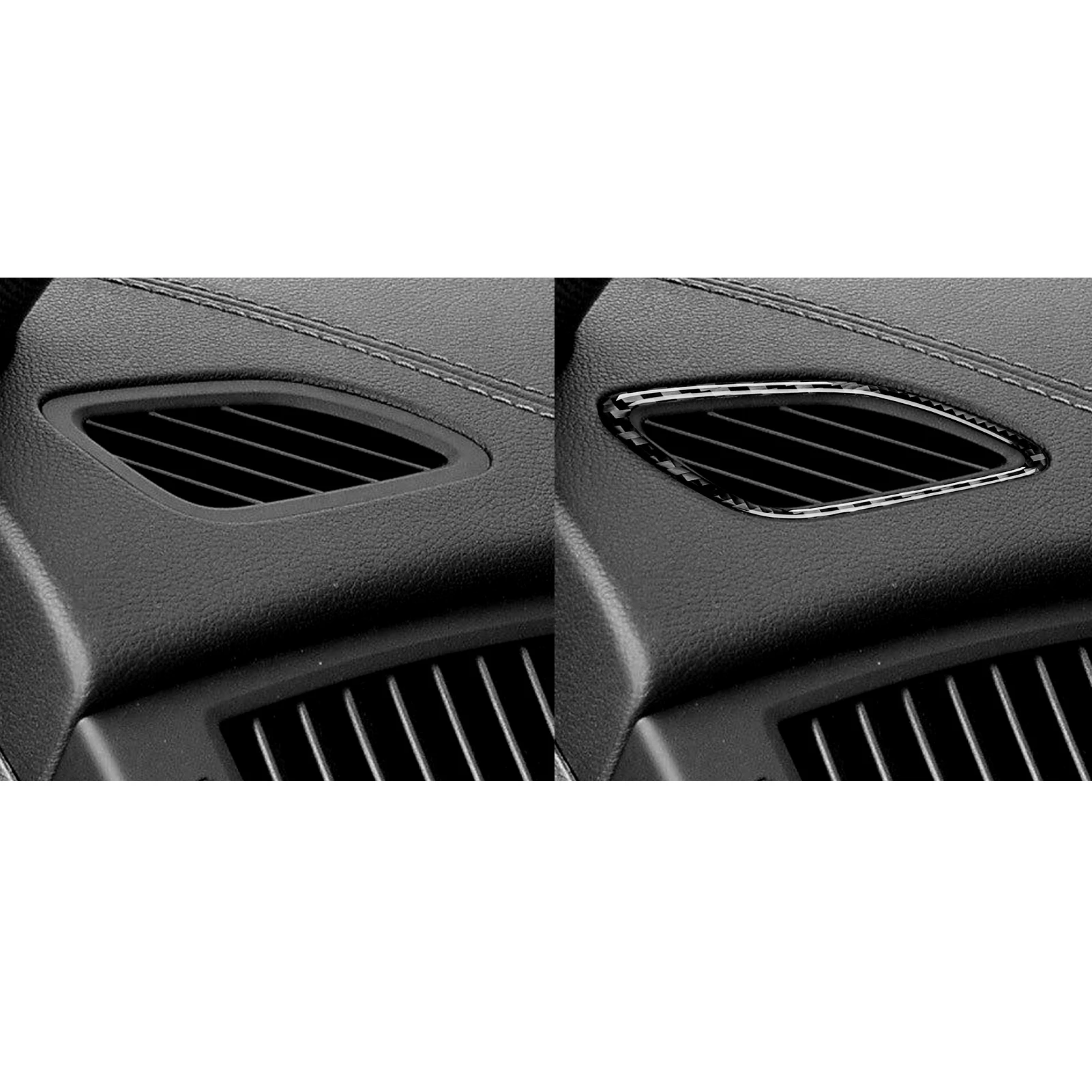 Для Hyundai Genesis/R Rohens Coupe 2013–2016 автомобильные аксессуары из углеродного волокна, противозапотевающая вентиляционная рамка, внутренняя крышка, наклейка