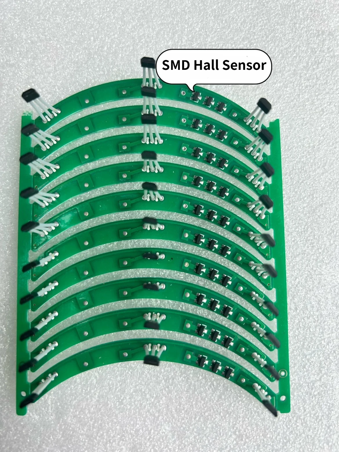 1PCS WH-108 Motor Hall Sensor Board 41F Hall Sensor for Lithium E-bike Harley Scooter Balance Car Motor Replacement