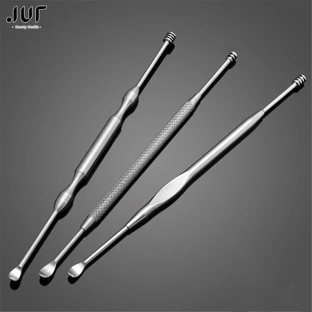 High Quality 1 Piece Stainless Steel Ear Pick Wax Curette Remover Cleaner EarPick Care Tool New Arrive