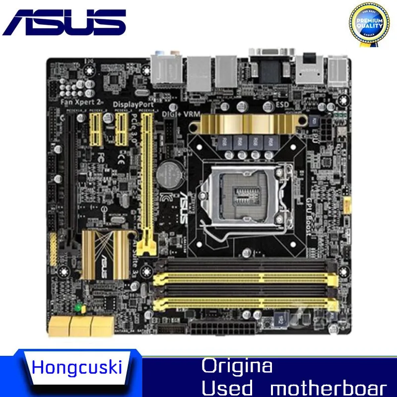 

Used For ASUS H87M-PRO original motherboard Socket LGA 1150 DDR3 H87 SATA3 USB3.0 Desktop Motherboard