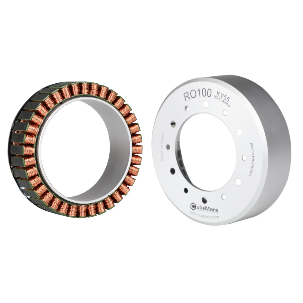 

CubeMars RO100 KV55 High Efficiency BLDC Motor with Integrated Sensors for Exoskeleton Robots