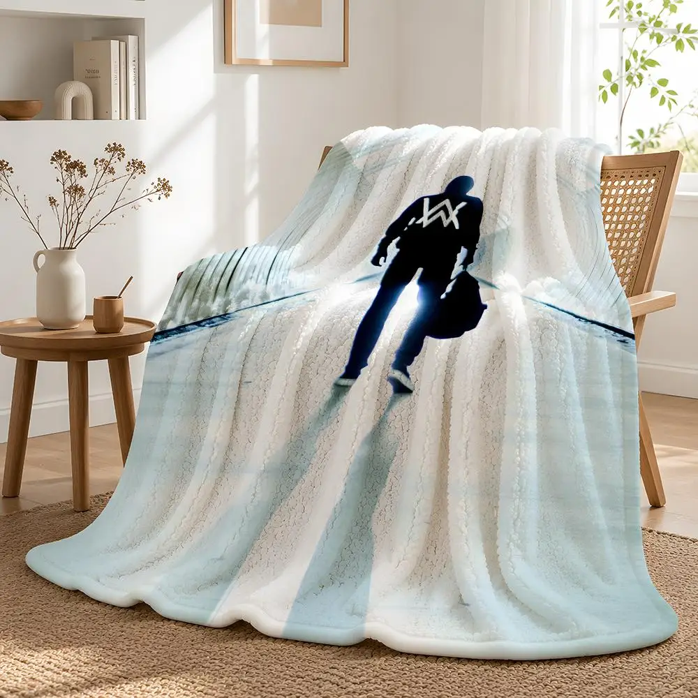 Popular Singer Edm Rave Dj Alan Walker Cozy Sofa Fine Texture Hotel Compact Apartment Polished Throw
