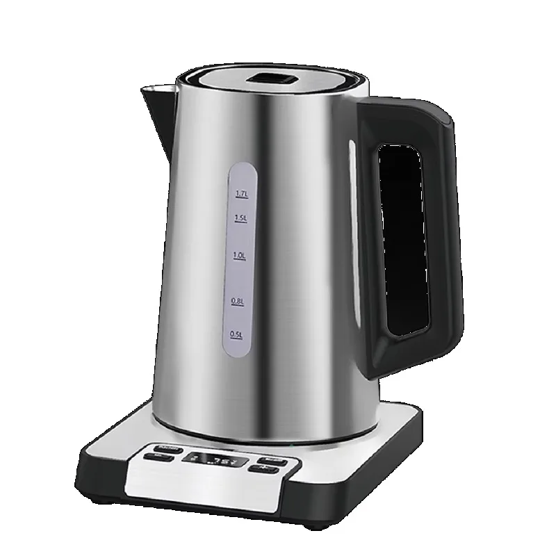 

New High Quality 220V Fast Boiling Temperature Control Electric Stainless Steel Boiling Water Kettle