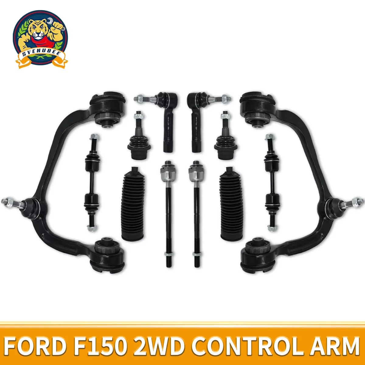

Svenubee 2WD Front Upper Control Arm Sway Bar Link 12Pcs Kits for Ford F150 Lincoln Navigator 2007 2008 2009 2010 2011 2012-2015