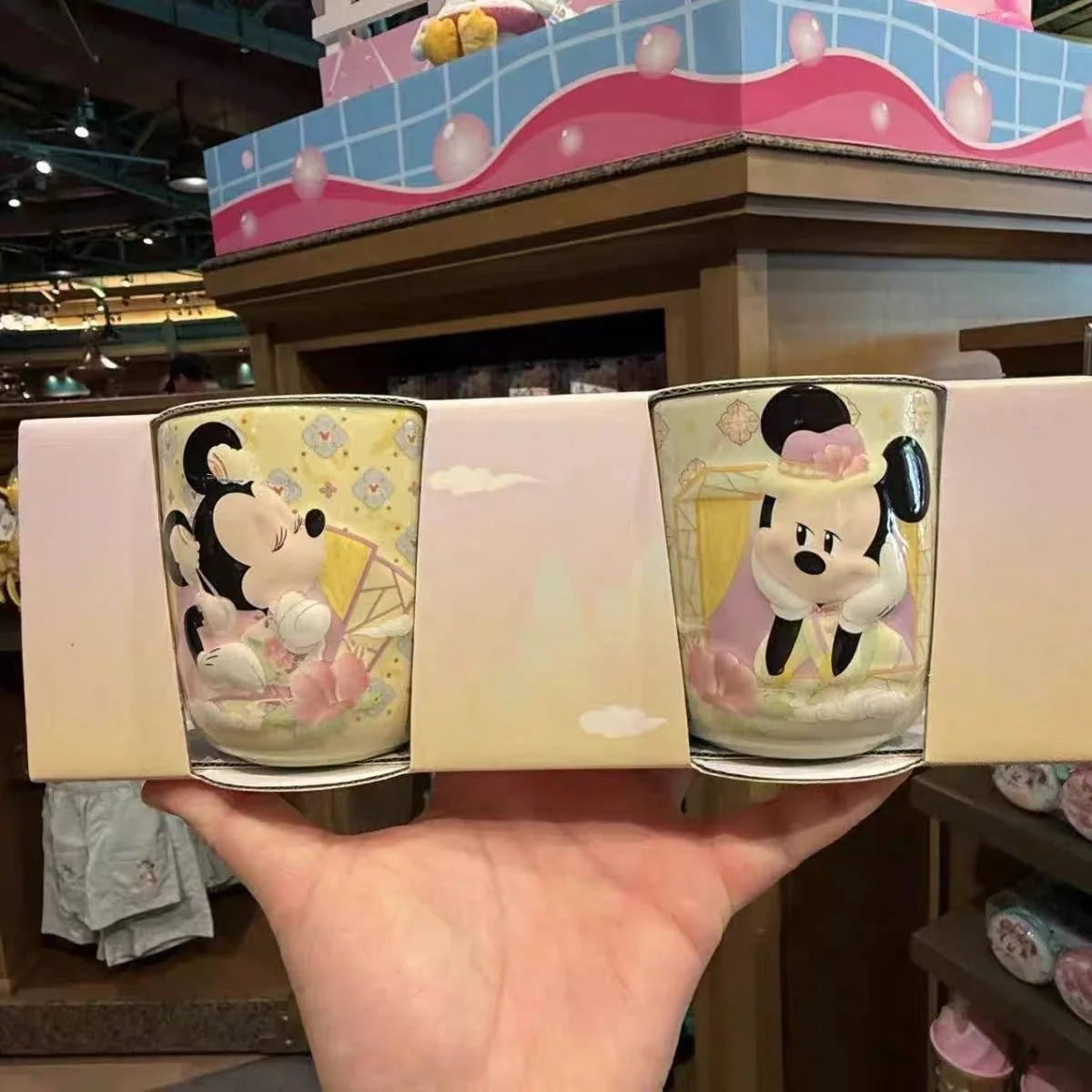 

280ML Disney Cartoon Minnie Mouse Tea Pot Water cup Set Lovely Gift