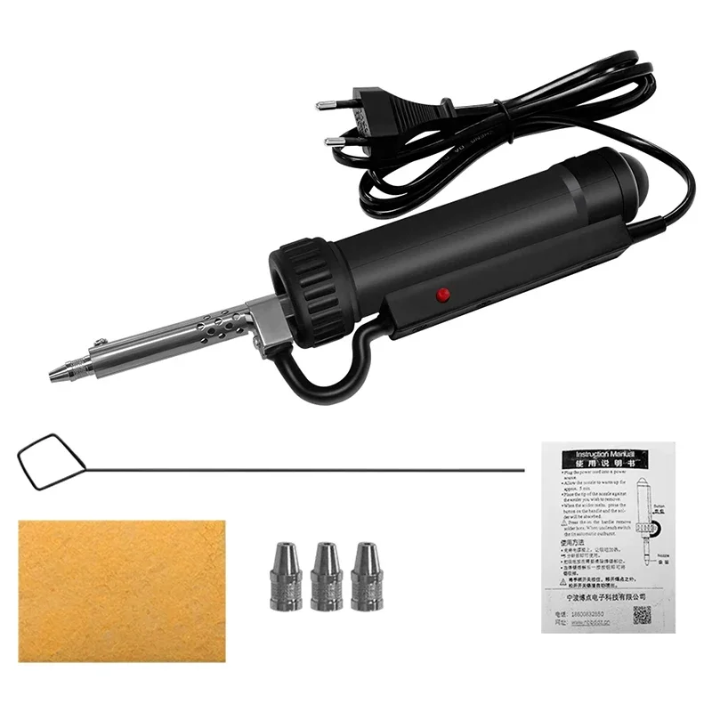 

Motorcycle Portable Solder Suction Kit Electric Vacuum Pump Professional Automatic Solder Removal Soldering Repair Tools