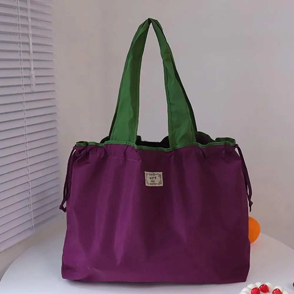 Waterproof Eco-Friendly Foldable Reusable Travel Grocery Bag Shoulder Bag Supermarket Shopping Bag Shopping Bag