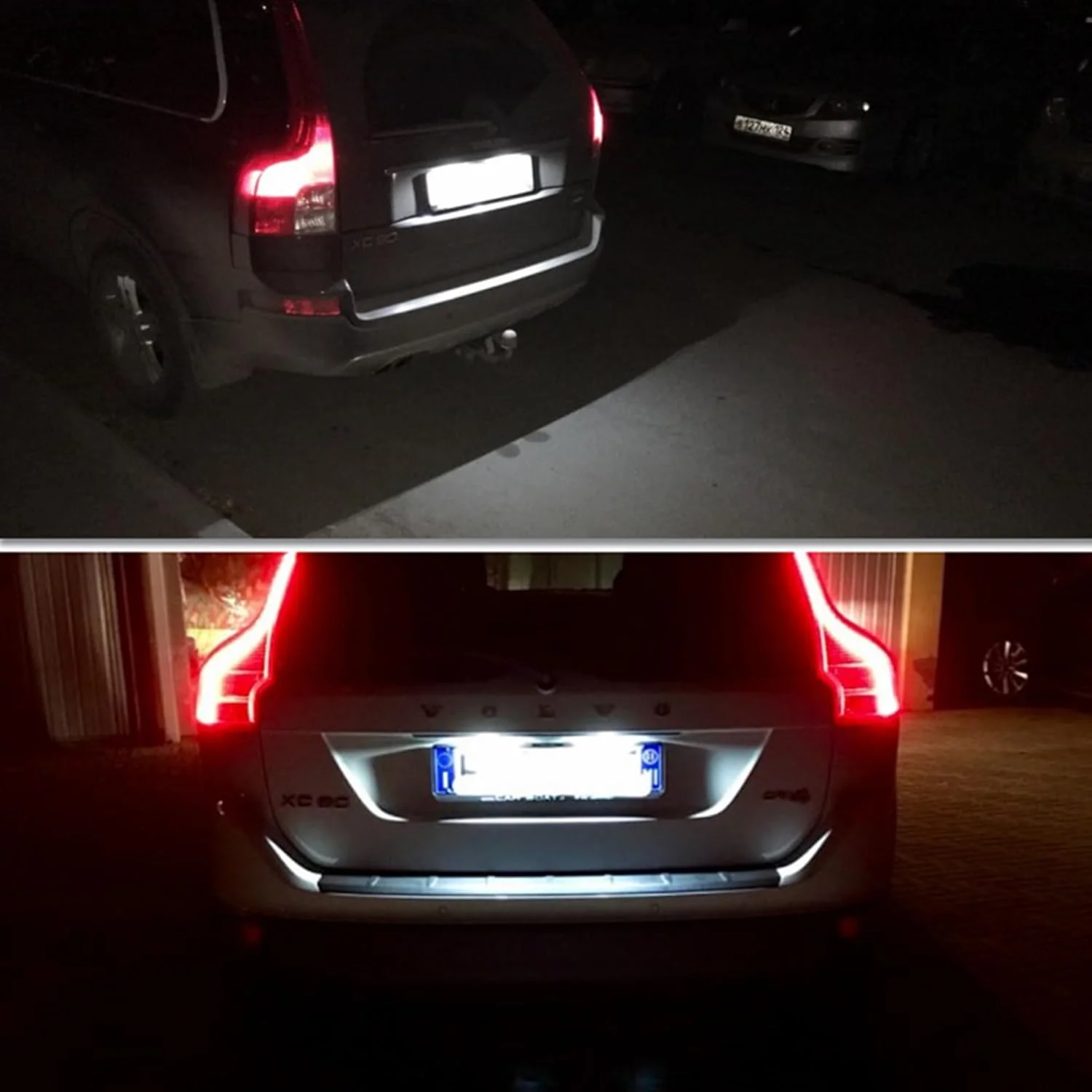 LED License Plate Light for Volvo S80 XC90 S40 V60 XC60 S60 C70 V50 XC70 V70 White Car-Styling Number Lamp view 4
