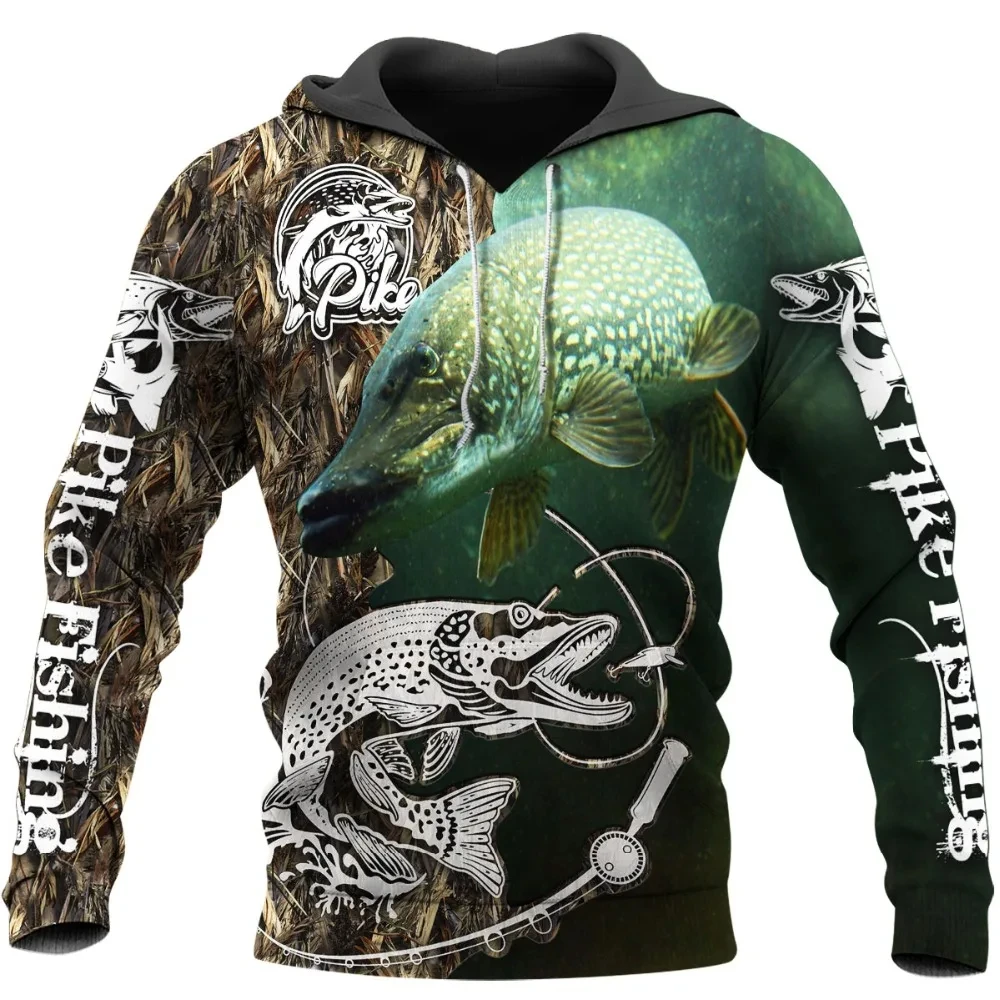 3D Angeln Gedruckt Herren Langarm Hoodie Lose Designer Sweatshirt Herbst Harajuku Hoodie Y2K Herrenbekleidung