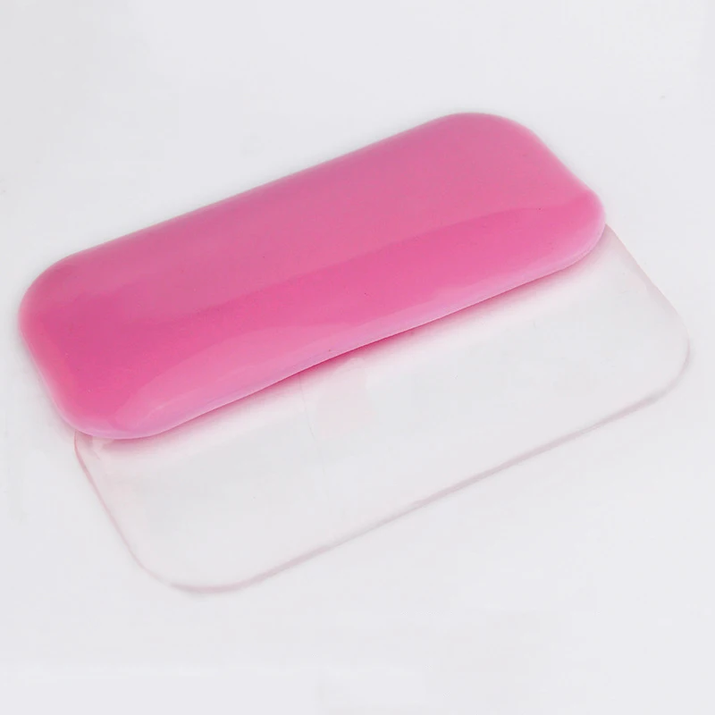 Cílios Enxerto Silicone Pad, Cílios Extensão Pad, Bandeja Stand, Suporte, Suprimentos De Maquiagem, Engrossar