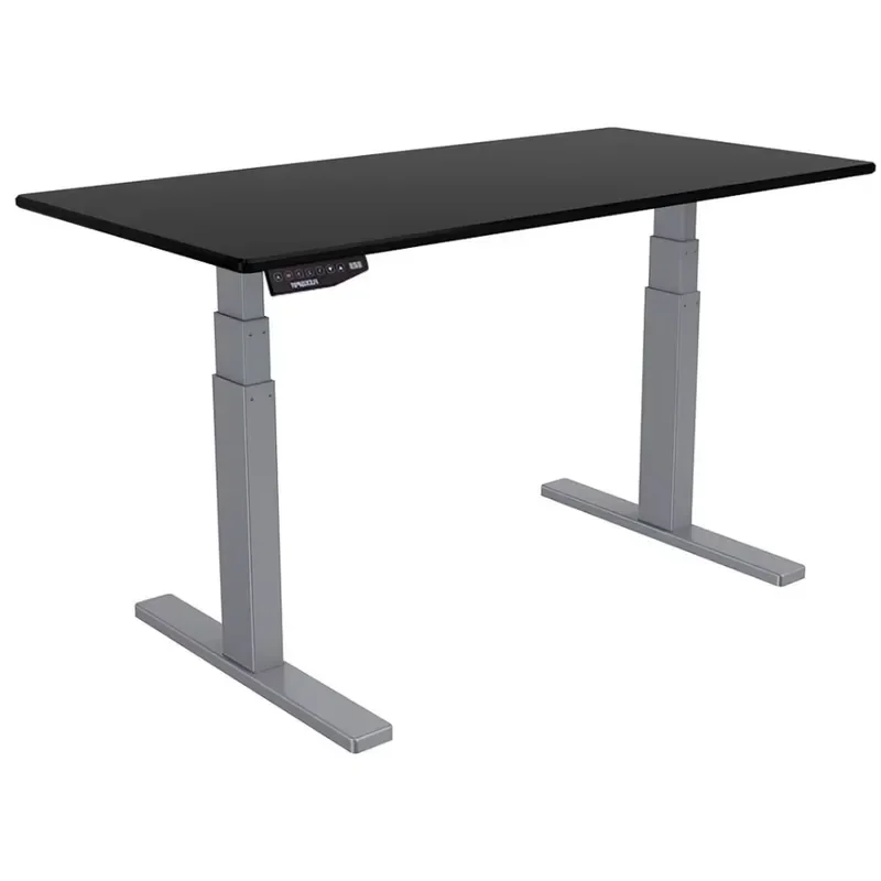 Dual Motor Electric Lifting Desk Ergonomic Height Adjustable Standing Desk Modern Retractable Office Computer Workstation