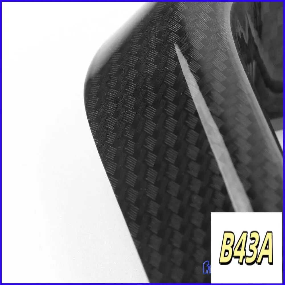 

Sp-2Pcs Car Carbon Fiber Rear Fog Lamp Cover Trim For Toyota Chr 2016-2018