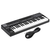 Paquete Edu WORLDE PANDA49 |   Teclado MIDI 49 teclas+8RGB |   Sistema de enseñanza de música con plataforma cruzada iOS/Android/Win/macOS