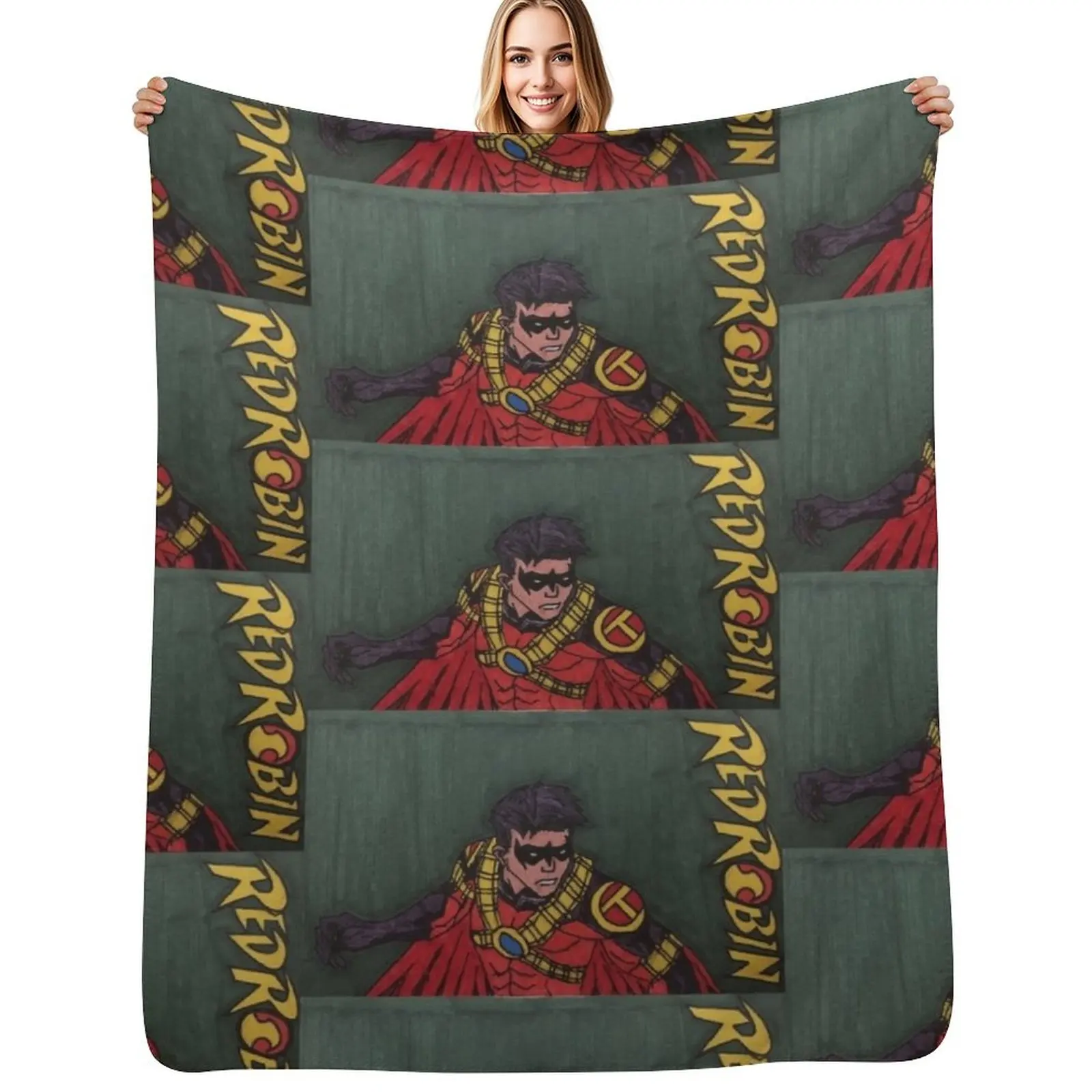 

tim drake Throw Blanket Cozy Microfiber Throw Blanket for Home Bedroom