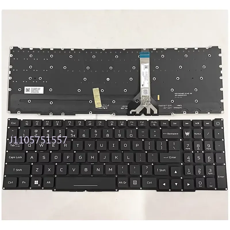 Keyboard for Acer Predator Helios Neo 16 N22Q22 PHN16-71 PHN16-72 US RU Layout