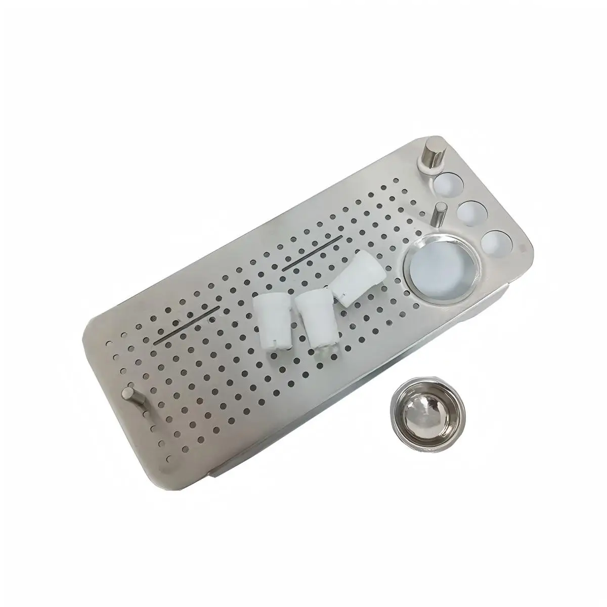 

Контейнер для обработки фибриновых мембран CGF из нержавеющей стали для имплантации, контейнер для костного прививка и PRF при имплантационной хирургии