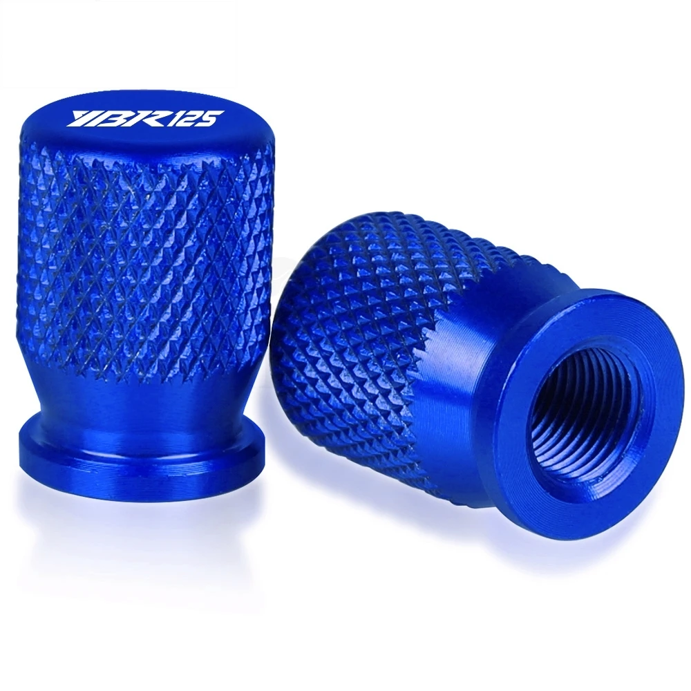 FOR YAHAMA YBR 125 YBR125 2005-2014 2013 2012 2011 2010 2009 2008 Wheel Tire Valve Caps Tyre Stem Covers Airdust Waterproof