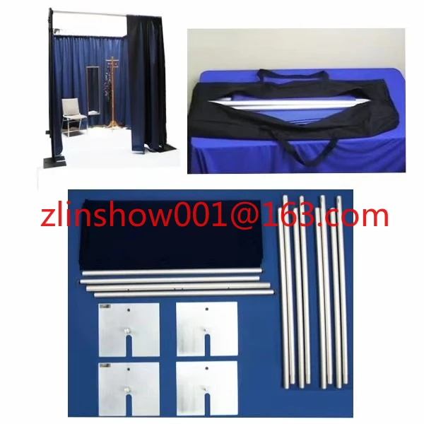 High Quality Standard Trade Show Event Exhibition Booth Divider Pipe and Drape